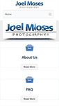 Mobile Screenshot of joelmosesphoto.com